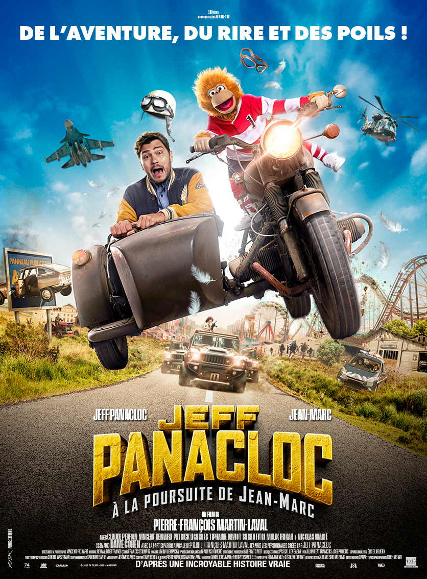 Affiche officielle du film Jeff Panacloc - A la poursuite de Jean-Marc