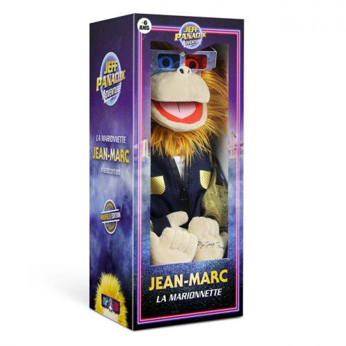 Jeff Panacloc - Marionnette à main de ventriloque Jean-Marc